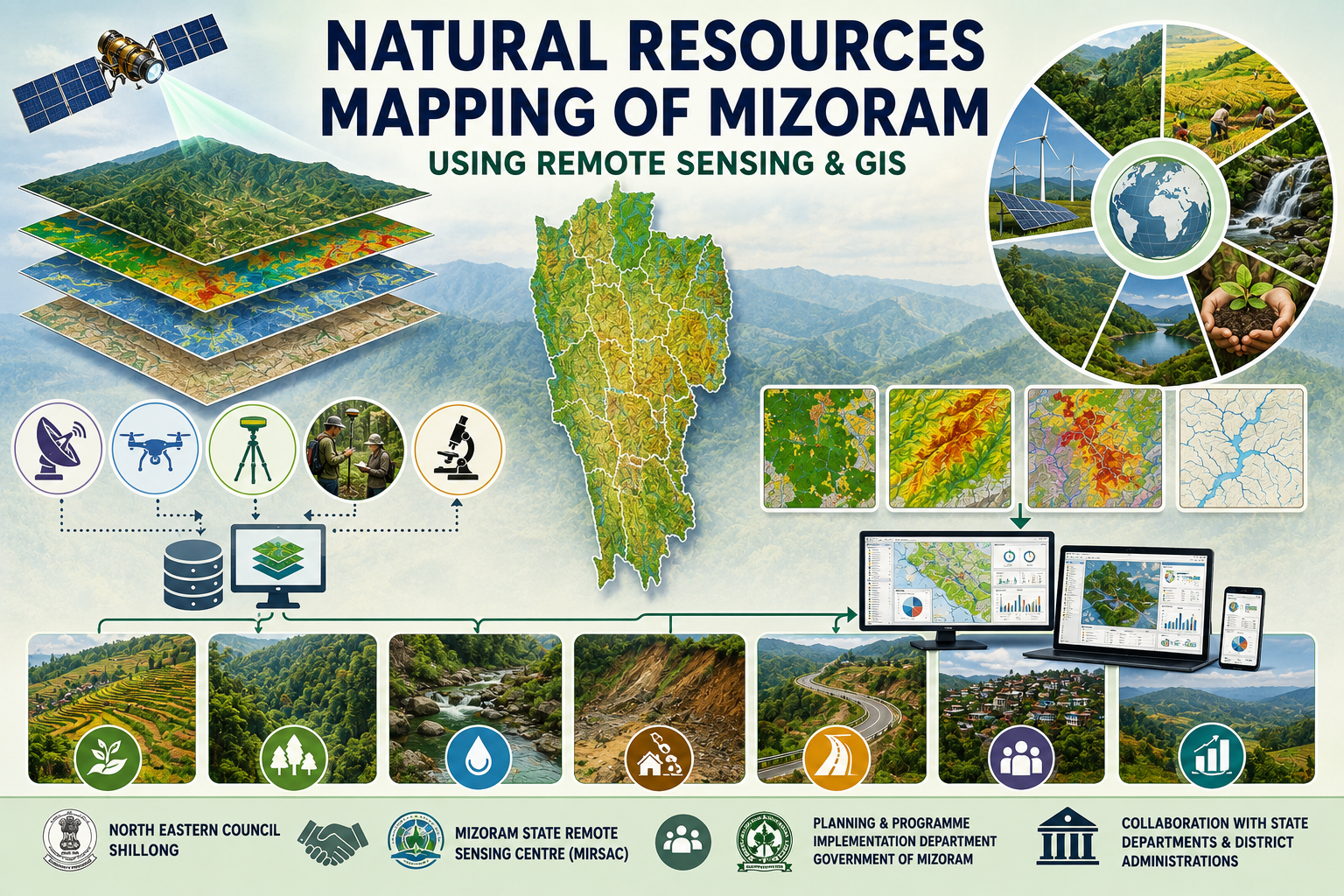 Natural Resources Mapping of Mizoram